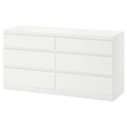 Комод ІКЕА KULLEN 140х72 см Білий (90309245)