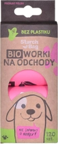 Пакети Starch Bag Kompostowalne BIOworki 8х15 шт. Рожеві (DLZSRHNSP0003) - зображення 1