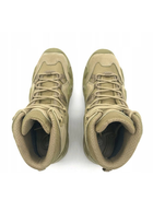 Армійські берци чоловічі шкіряні черевики Оливковий 46 розмір надійний захист і комфорт для тривалого використання якість і міцність - зображення 3