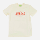 T-shirt męski Diesel T-DIEGOS-A5 A018490GRAM129 XL (6US) Jasnoszary (8059010646656) - obraz 3
