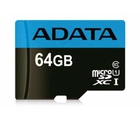 Карта пам'яті A-DATA Premier 64GB Class 10 UHS-I (U1) V10 A1 W-25MB/s R-100MB/s +SD-адаптер AUSDX64GUICL10A1-RA1