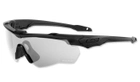 Балістичні, тактичні окуляри ESS Crossblade NARO Unit Issue зі змінними лінзами: Прозора/Smoke Gray. Колір оправ: Чорний. - зображення 6