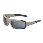 Баллистические, тактические очки ESS CDI MAX с линзами: Прозрачная/ Smoke Gray. Цвет оправы: Terrain Tan. - изображение 6