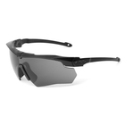 Баллистические, тактические очки ESS Crossbow Suppressor One c линзой Smoke Gray. Цвет оправы: Черный. - изображение 4