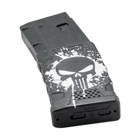 Полімерний магазин MFT на 30 набоїв 5.56x45mm/.223 для AR-15/M4 Extreme Duty Punisher Skull. - зображення 5