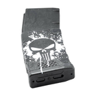 Полімерний магазин MFT на 30 набоїв 5.56x45mm/.223 для AR-15/M4 Extreme Duty Punisher Skull. - зображення 6