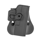 Жесткая полимерная поясная поворотная кобура IMI Defense для Glock 19/23/25/28/32 под правую руку. - изображение 3