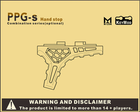 Упор для цівки MGPCQB PPG-004 Hand Stop M-LOK/Keymod - зображення 6