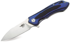 Ніж складаний Bestech Knife Beluga Black/Blue (BG11G-2) - зображення 1