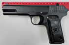 Страйкбольний пістолет спринговий Galaxy металевий з глушником G.33A (TT) - зображення 4