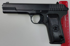 Страйкбольный спринговый пистолет Galaxy металлический с глушителем G.33A (TT) - изображение 5