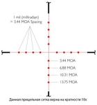 Оптичний прилад Hawke Vantage 3-9х50 AO сітка Mil Dot з підсвічуванням - зображення 5