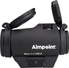 Прилад коліматорний Aimpoint Micro H-2 2 МОА Weaver/Picatinny - зображення 2