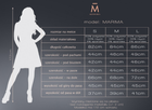 Sukienka trapezowa damska Merribel Marima M Niebieska (5902143680772) - obraz 5