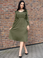 Плаття Merribel Ratsim XL Khaki (5907621617967) - зображення 1