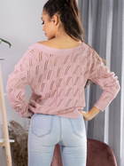 Пуловер жіночий Merribel Gloris L-XL Пудровий (5907621614812) - зображення 2