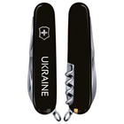 Ніж Victorinox Spartan Ukraine Black "Ukraine" (1.3603.3_T0140u) - зображення 3