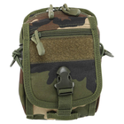 Сумка тактична багатоцільова через плече Zelart Military Rangers 9113 об'єм 1,5 літра Camouflage Woodland - зображення 2