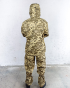 Куртка парка анорак військова форма бавовна 100% камуфляж піксель ЗСУ МM14 60-62, зріст 5/6 - зображення 7