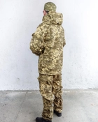 Куртка парка анорак військова форма бавовна 100% камуфляж піксель ЗСУ МM14 60-62, зріст 5/6 - зображення 8