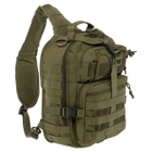 Рюкзак тактичний патрульний однолямковий Zelart Military Rangers 9115 об'єм 13 літрів Olive - зображення 1