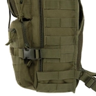 Рюкзак тактический патрульный однолямочный Zelart Military Rangers 9115 объем 13 литров Olive - изображение 6