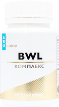 Комплекс для улучшения пищеварения All Be Ukraine с экстрактом черного ореха и гвоздикой 60 таблеток (4820255570518) - изображение 1