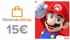 Nintendo eShop Card 15€ - Europe