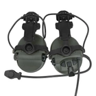 Навушники Активні Protac III Sordin + Premium кріплення на каску Чебурашка (15175pr) - зображення 14