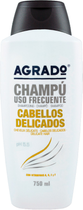 Шампунь Agrado Delicate Hair для пошкодженого волосся 750 мл (8433295030889) - зображення 1