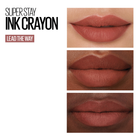 Szminka Maybelline New York Super Stay Ink Crayon 30 Seek Adventure 2 g (30174078) - obraz 3