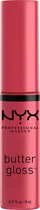 Блиск для губ NYX Professional Makeup Butter Gloss 32 Strawberry Cheesecake (800897847708) - зображення 1