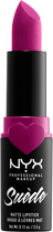 Помада для губ NYX Professional Makeup Suede Matte Lipstick 32 Copenhagen 3.5 г (800897192167) - зображення 2