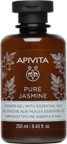 Гель для душу Apivita Pure Jasmine зволожуючий з ефірними оліями 250 мл (5201279070342)