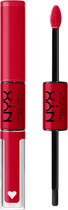 Błyszczyk do ust NYX Professional Makeup Shine Loud 17 Rebel In Red 2 x 3.4 ml (800897207359)