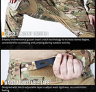 Тактичні Штани IDOGEAR G3 V2 Combat Pants Multicam із наколінниками Мультикам Розмiр XXL - зображення 6