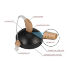 Слуховий апарат акумуляторний Ultra Sound Amplifier підсилювач слуху - зображення 3