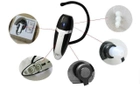 Слуховий апарат — Підсилювач звуку Ear Zoom Xigma Чорний зі сріблястим + 3 насадки +батарейки - зображення 5