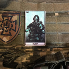 Военный шеврон на липучке Oxford 1000D Call of Duty SOAP 50х80 мм - изображение 3