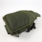 Тактичний рюкзак однолямковий Командирський 7 л Olive - зображення 5