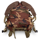 Рюкзак тактический штурмовой SP-Sport 5501 объем 25 литров Camouflage Woodland - изображение 6