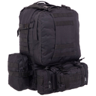 Рюкзак тактический штурмовой рейдовый SP-Sport 5504 объем 30 литров Black - изображение 1