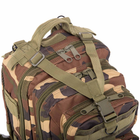 Рюкзак тактический штурмовой рейдовый SP-Sport 5502 объем 15 литров Camoulage Woodland - изображение 6