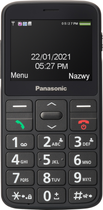 Telefon komórkowy Panasonic KX-TU 160 EXB Czarny - obraz 1