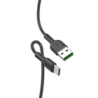 Кабель Hoco X33 Type-C 5A Surge charging data cable Black