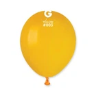 Латексна Повітряна Кулька 5'' (13см) YELLOW (#003) GEMAR СОНЯЧНИЙ