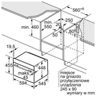 Kuchenka mikrofalowa do zabudowy Siemens iQ700 CF634AGS1 - obraz 4