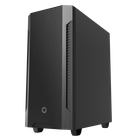 Корпус GameMax Fortress TG без блока живлення Middle/midi tower Чорний
