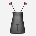 Komplet erotyczny (halka + figi stringi) LivCo Corsetti Fashion Casarann ​​LC 99186 S/M Black (5903050369712) - obraz 6