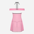 Komplet erotyczny (halka + figi stringi) LivCo Corsetti Fashion Chameli LC 13425 M Pink (5907699449385) - obraz 3